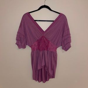Free people top, size small